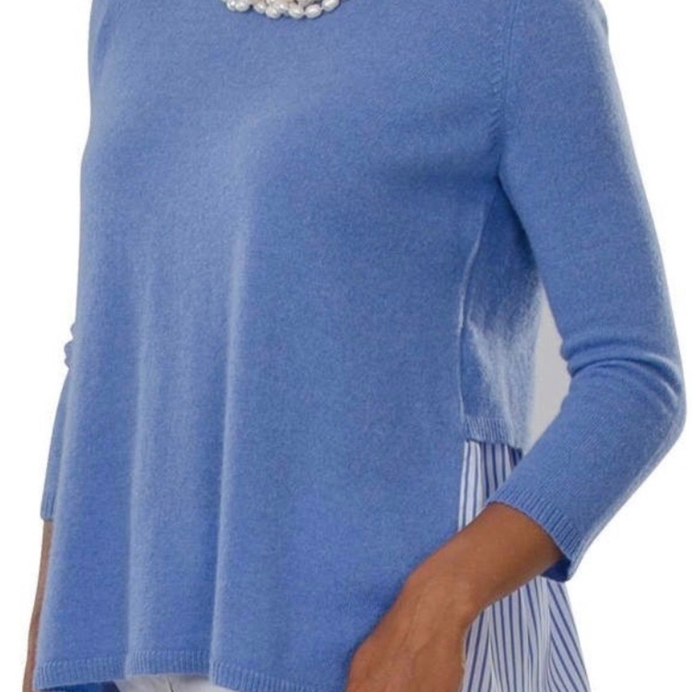 Cortland Park Cashmere Sweater Top L Medium 0782